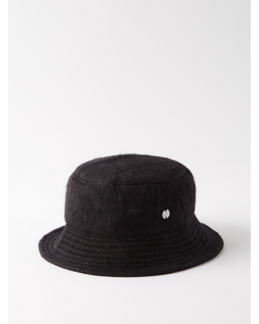 Our Legacy Mohair Bucket Hat in Black for Men | Lyst UK