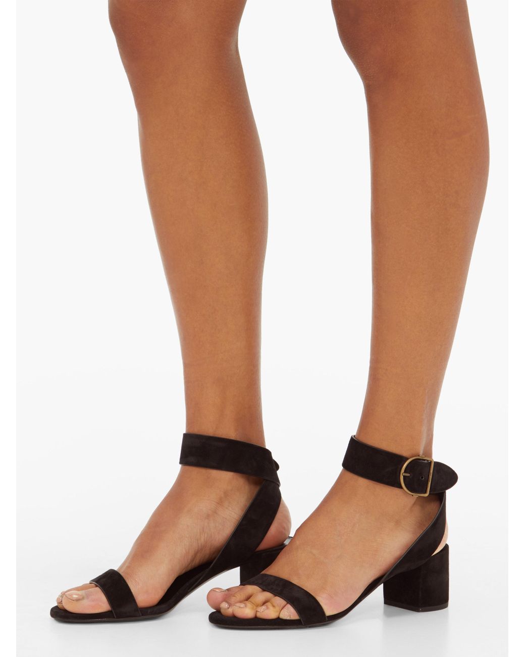 Saint laurent charlie sandals clearance