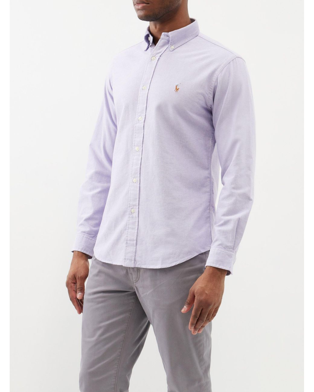 Polo cotton oxford clearance shirt