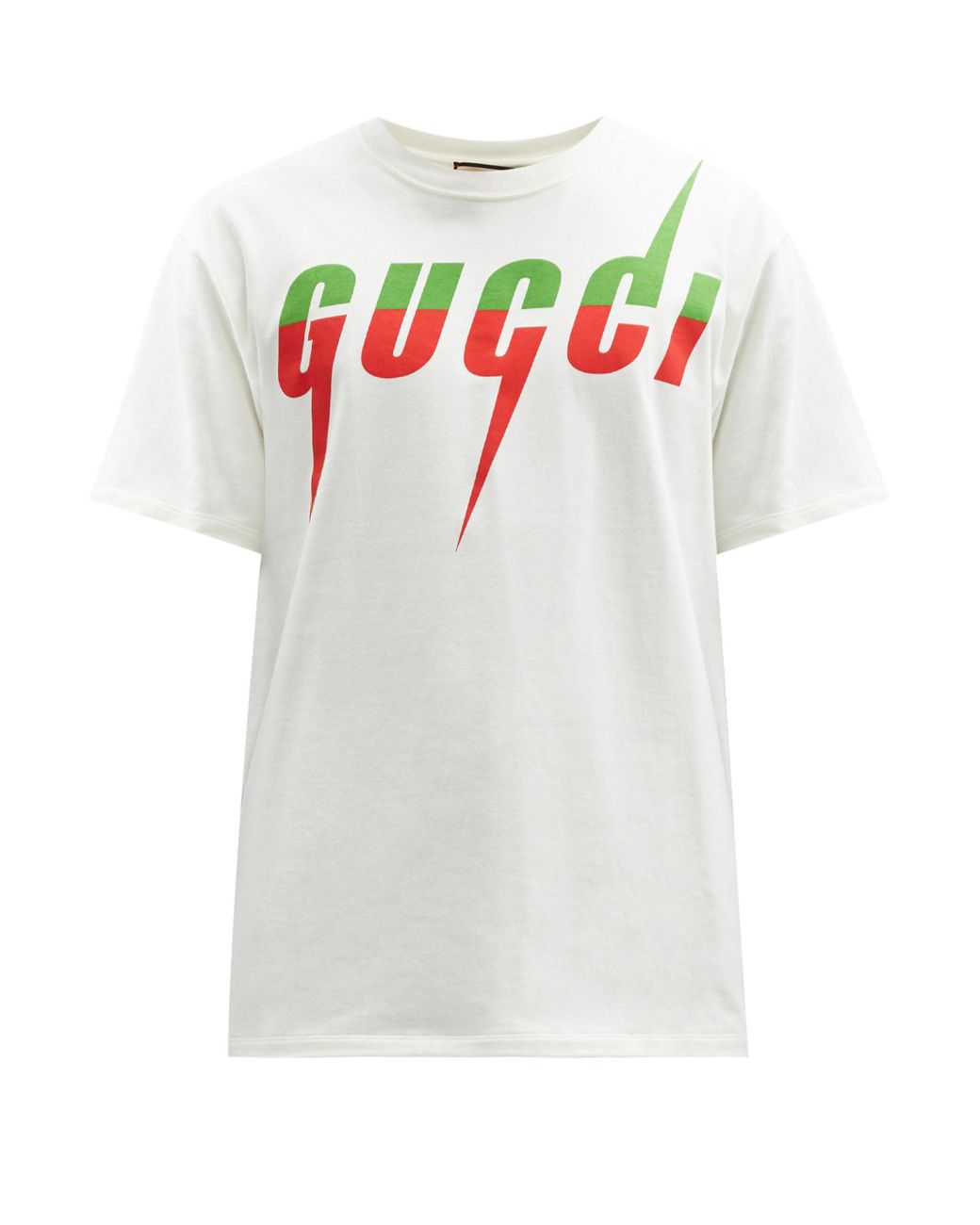 Gucci Blade Logoprint Cottonjersey Tshirt for Men Lyst