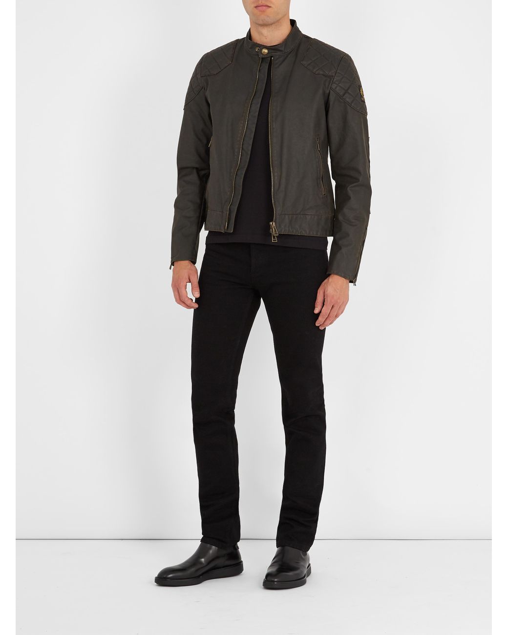 Belstaff outlaw blouson waxed jacket cheap