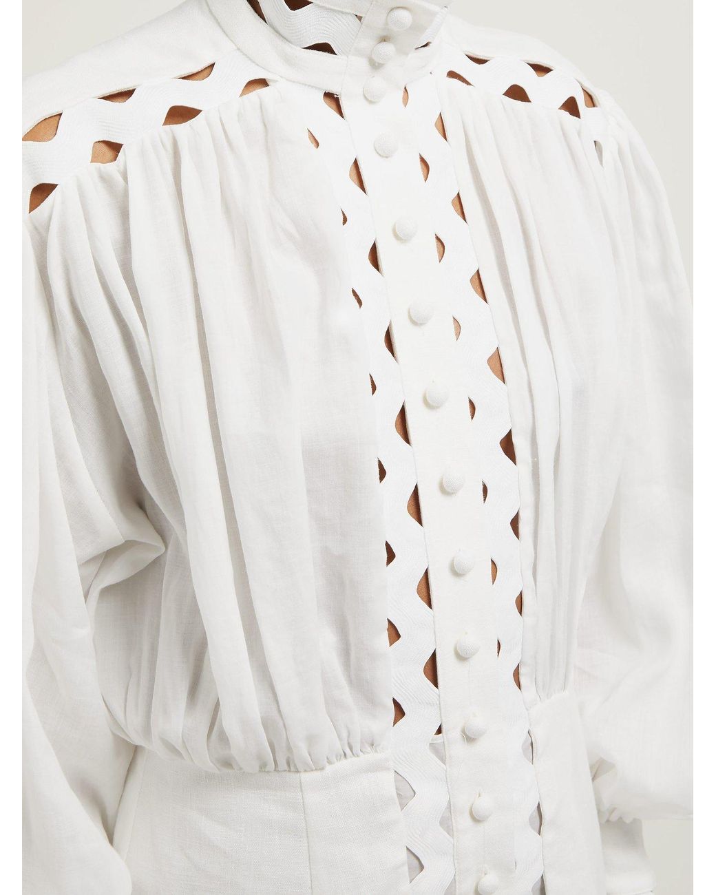 Zimmermann ninety top six wave dress