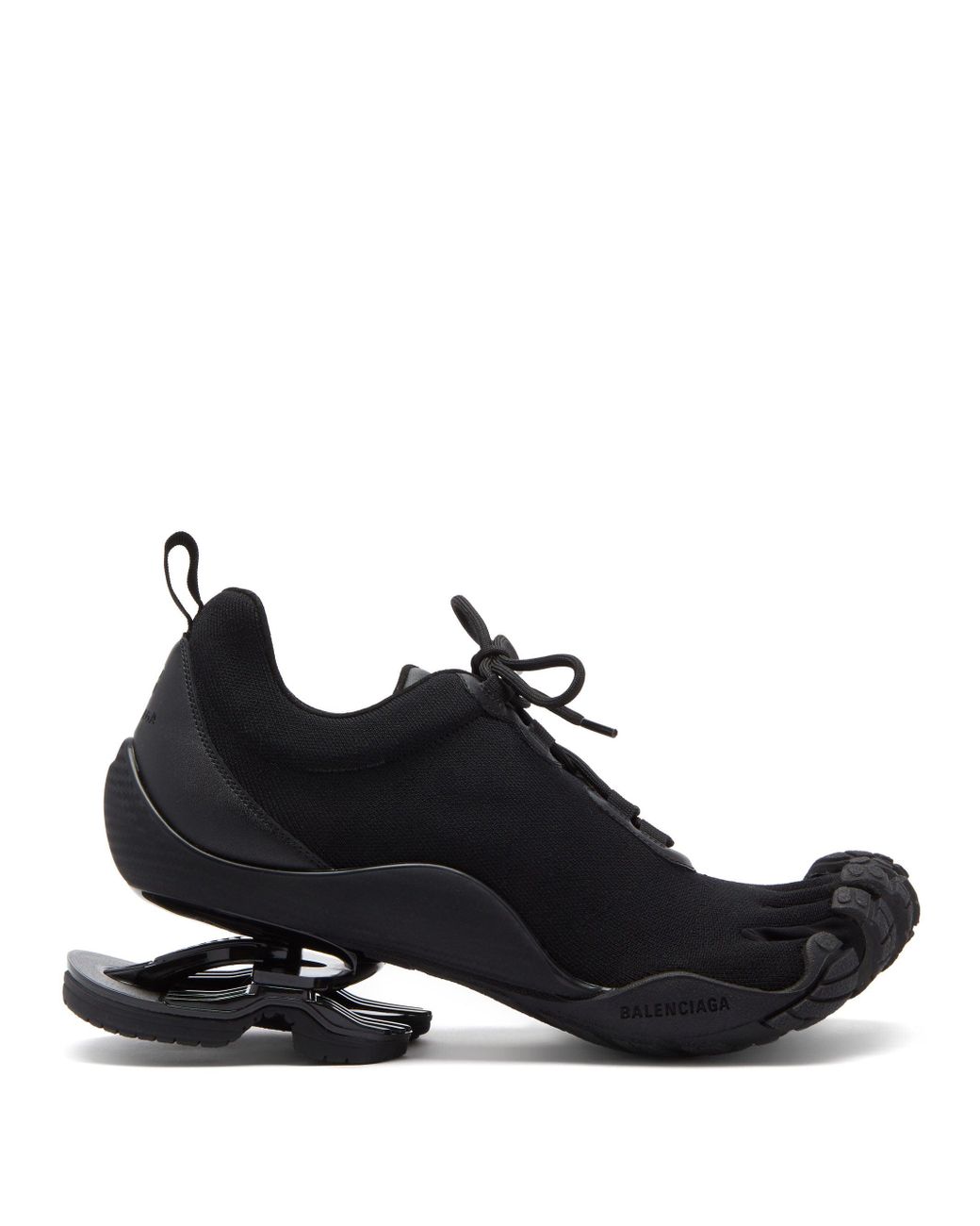 Balenciaga X Vibram Low top Mesh Five toe Shoes in Black for Men