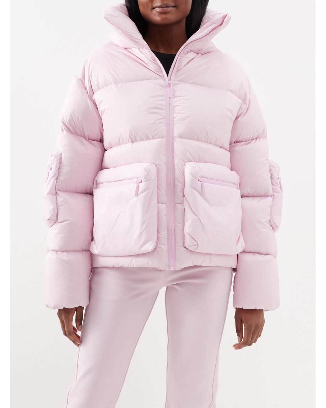 CORDOVA Mogul Cargo pocket Padded Ski Jacket in Pink Lyst