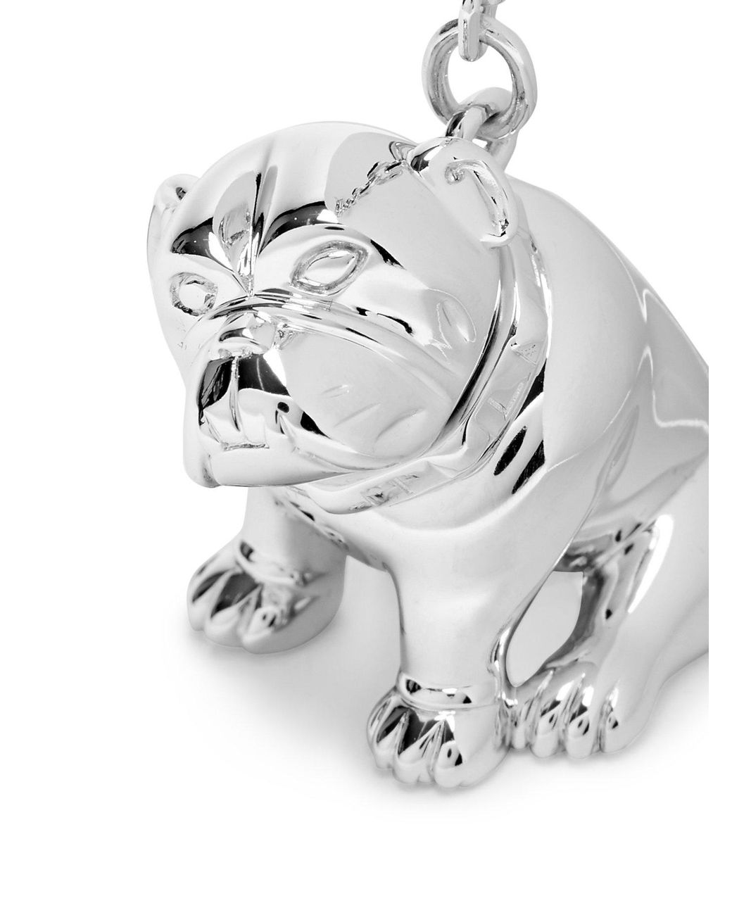 Dunhill Bulldog Key Ring in Metallic for Men Lyst