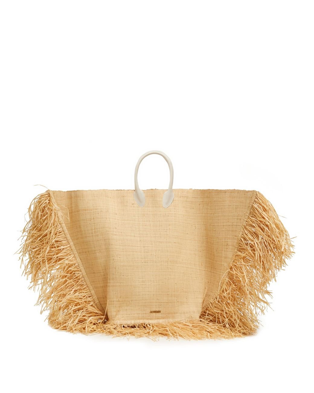 Sac en paille tressée Le Grand Baci Jacquemus | Lyst