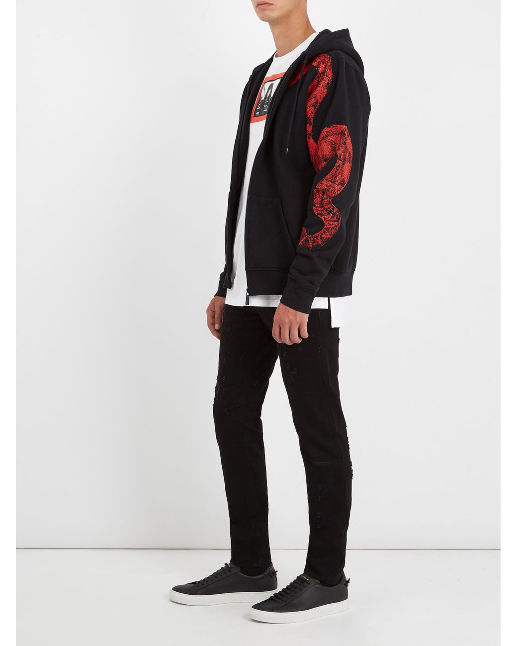 Marcelo burlon snake 2025 hoodie