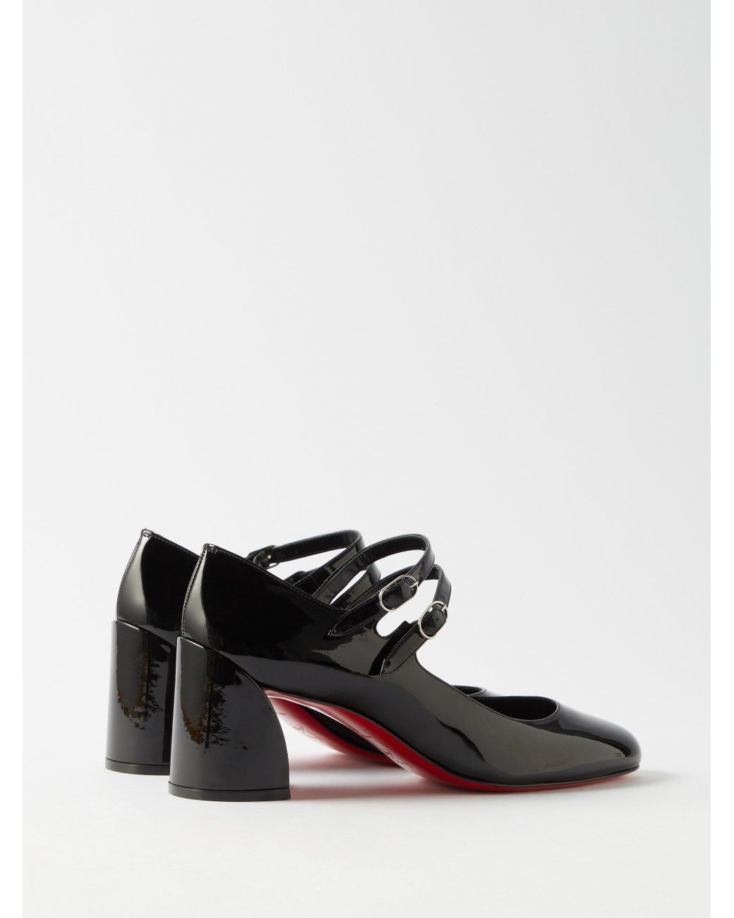 Christian Louboutin ミス ジェーン レザーメリージェーンパンプス