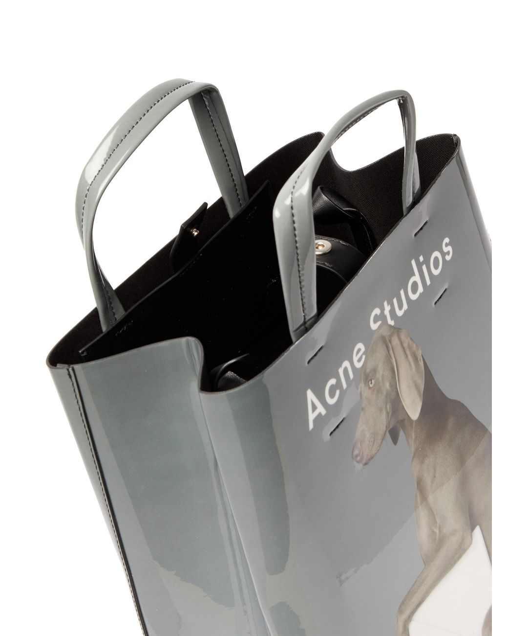 Acne Studios X William Wegman Baker Medium Dog-print Tote Bag