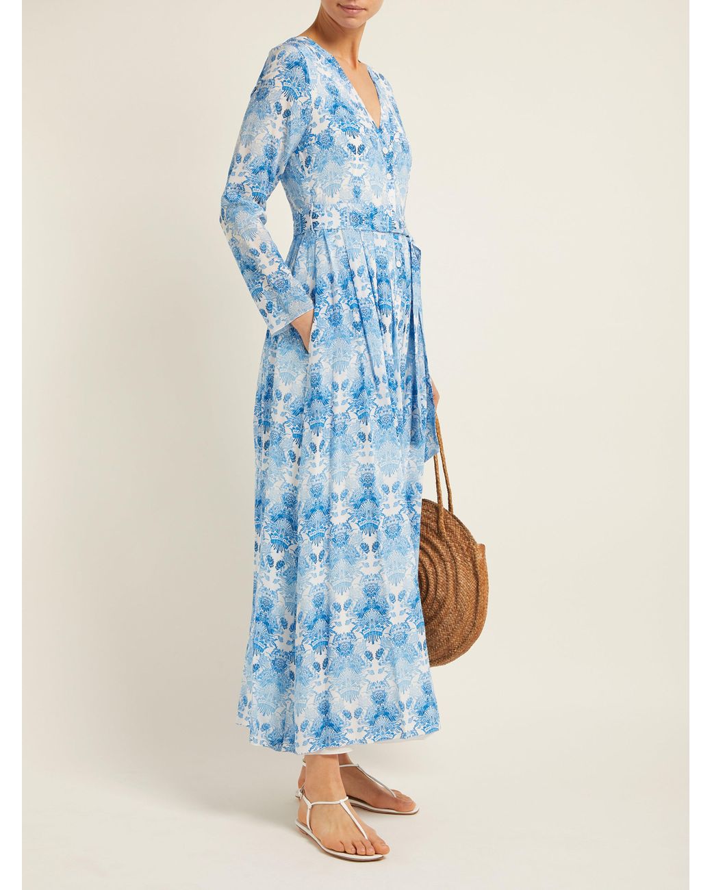coast marni chloi bardot printed dress