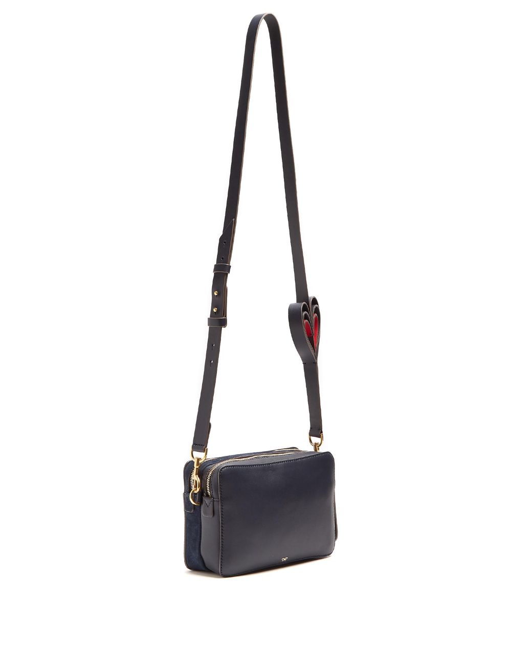 Anya Hindmarch Women's Blue Double Stack Leather Cross-body