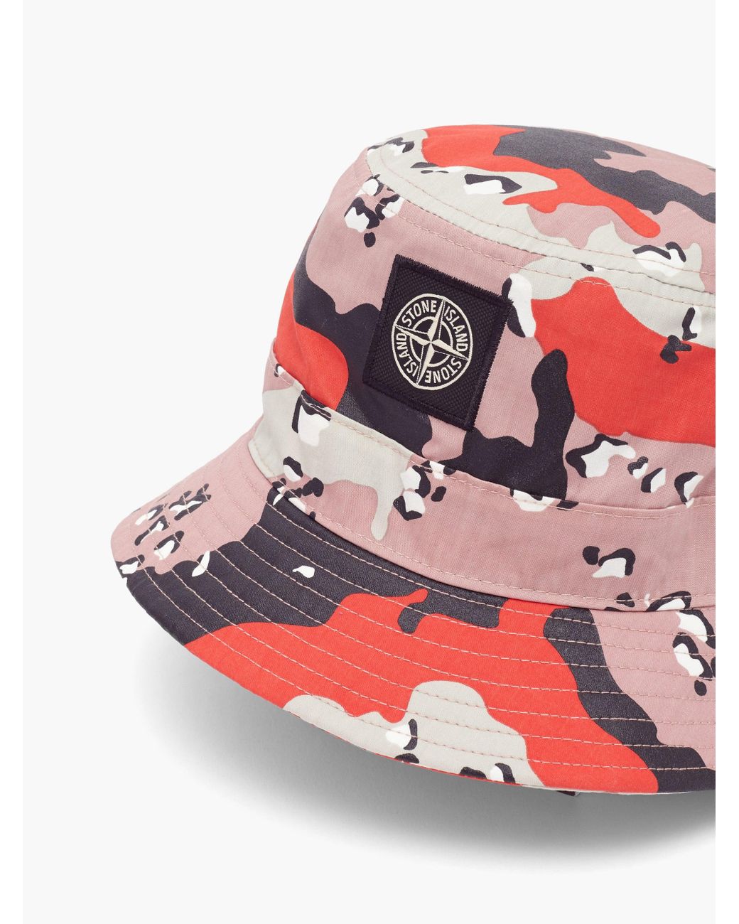 Desert Camo-print Cotton Bucket Hat 