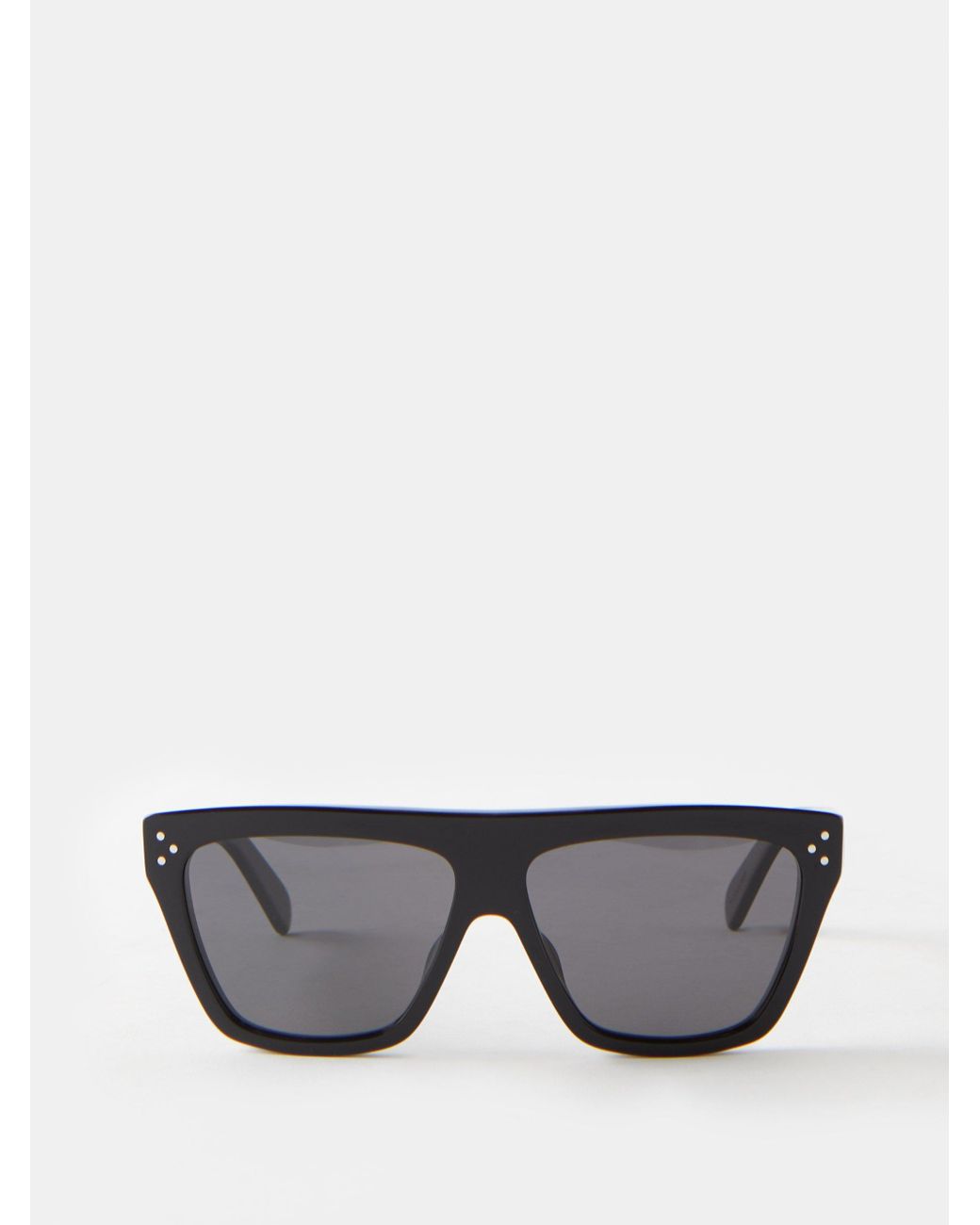 Celine Oversized D frame Acetate Sunglasses in Grey Lyst UK