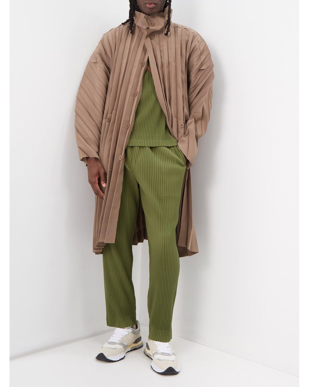 Issey miyake cheap trench coat