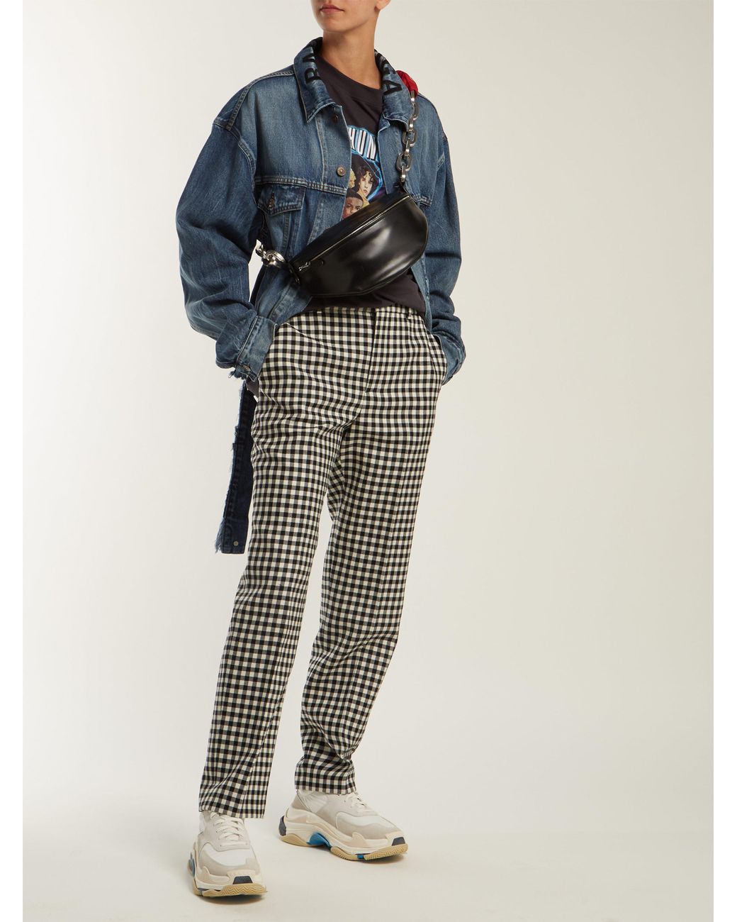 balenciaga bike chain bag