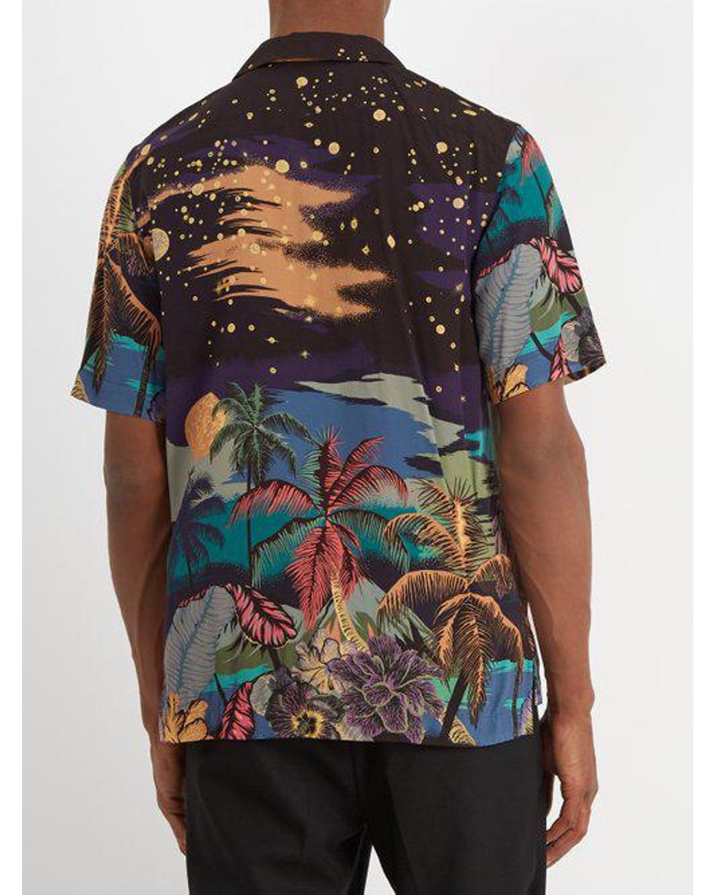 Paul Smith Midnight Print Shirt for Men | Lyst