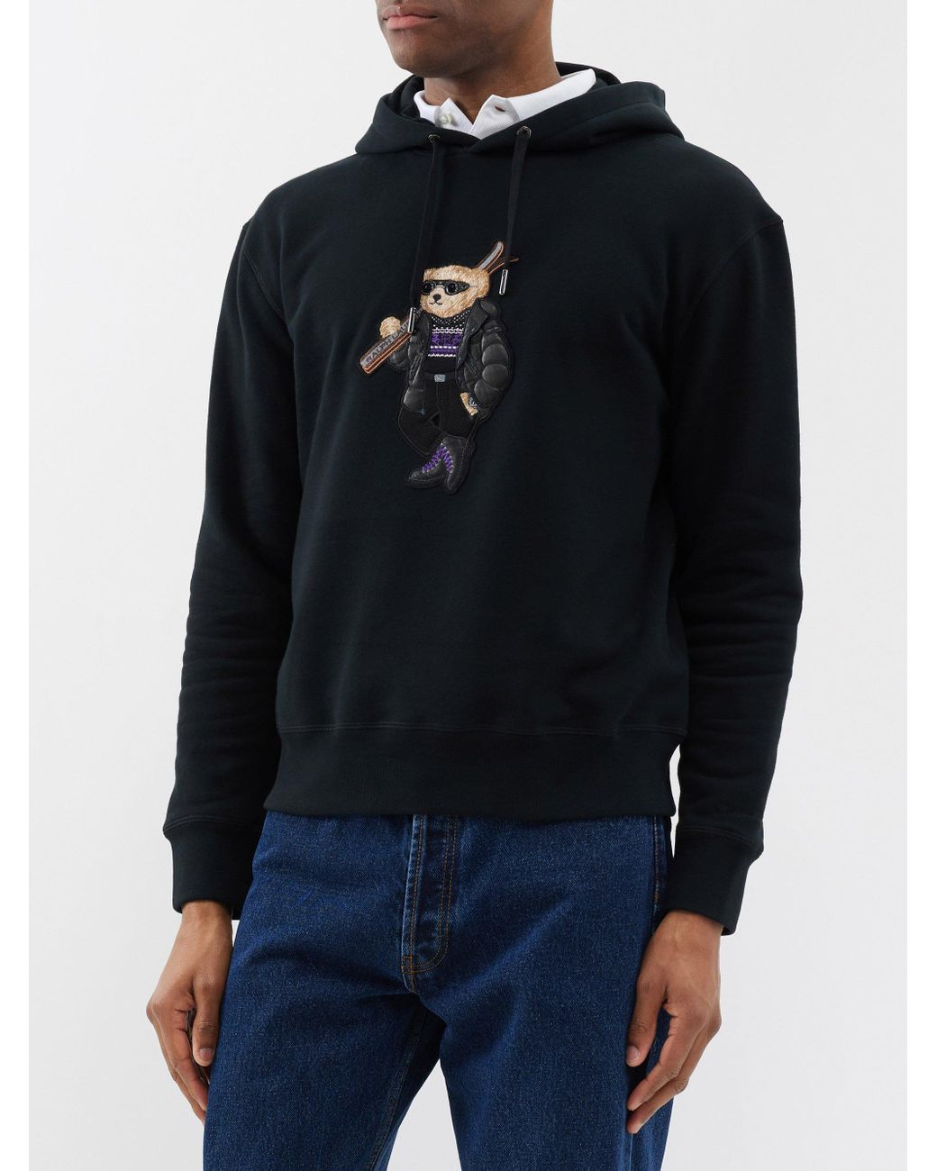 Polo ralph lauren seasonal bear hoodie outlet