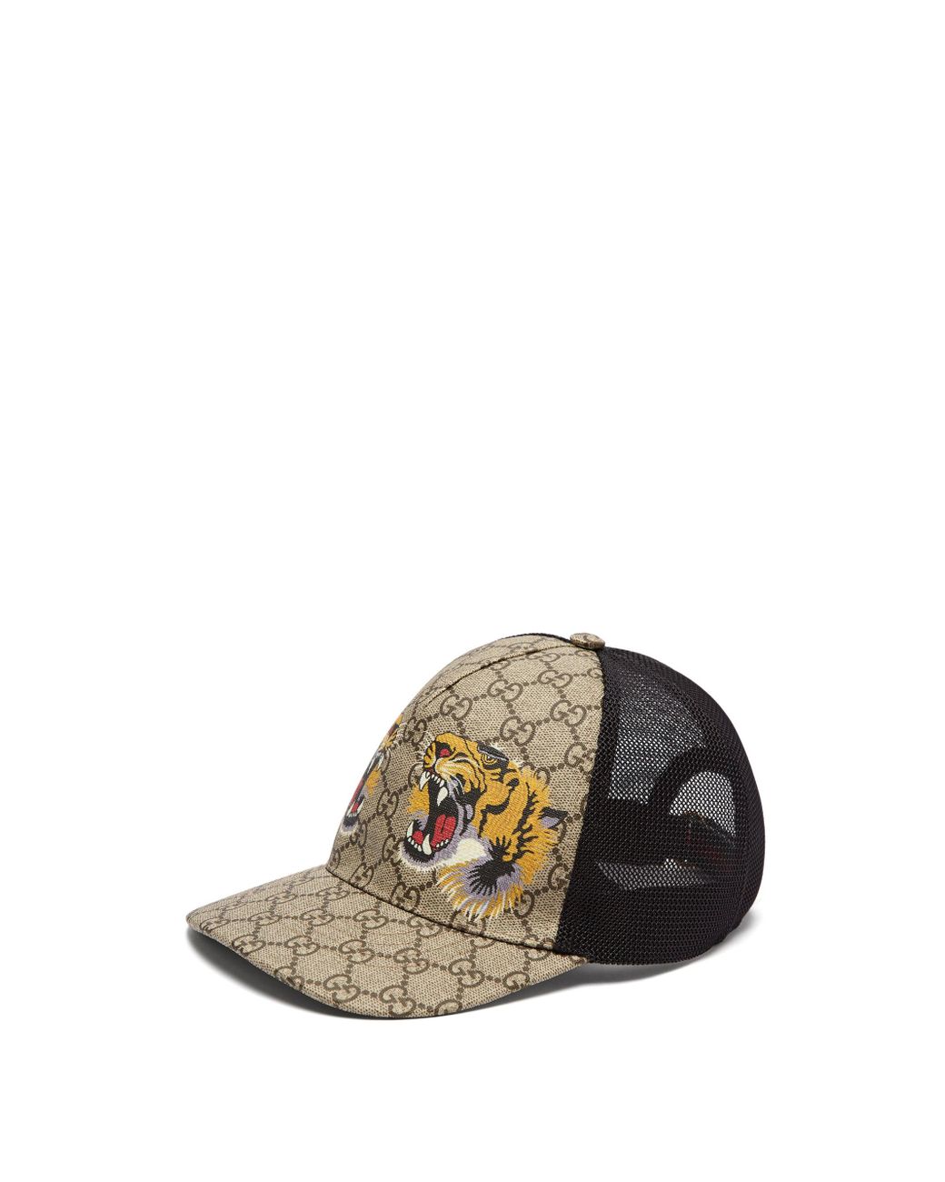 Gucci Cotton Beige Tiger Print GG 