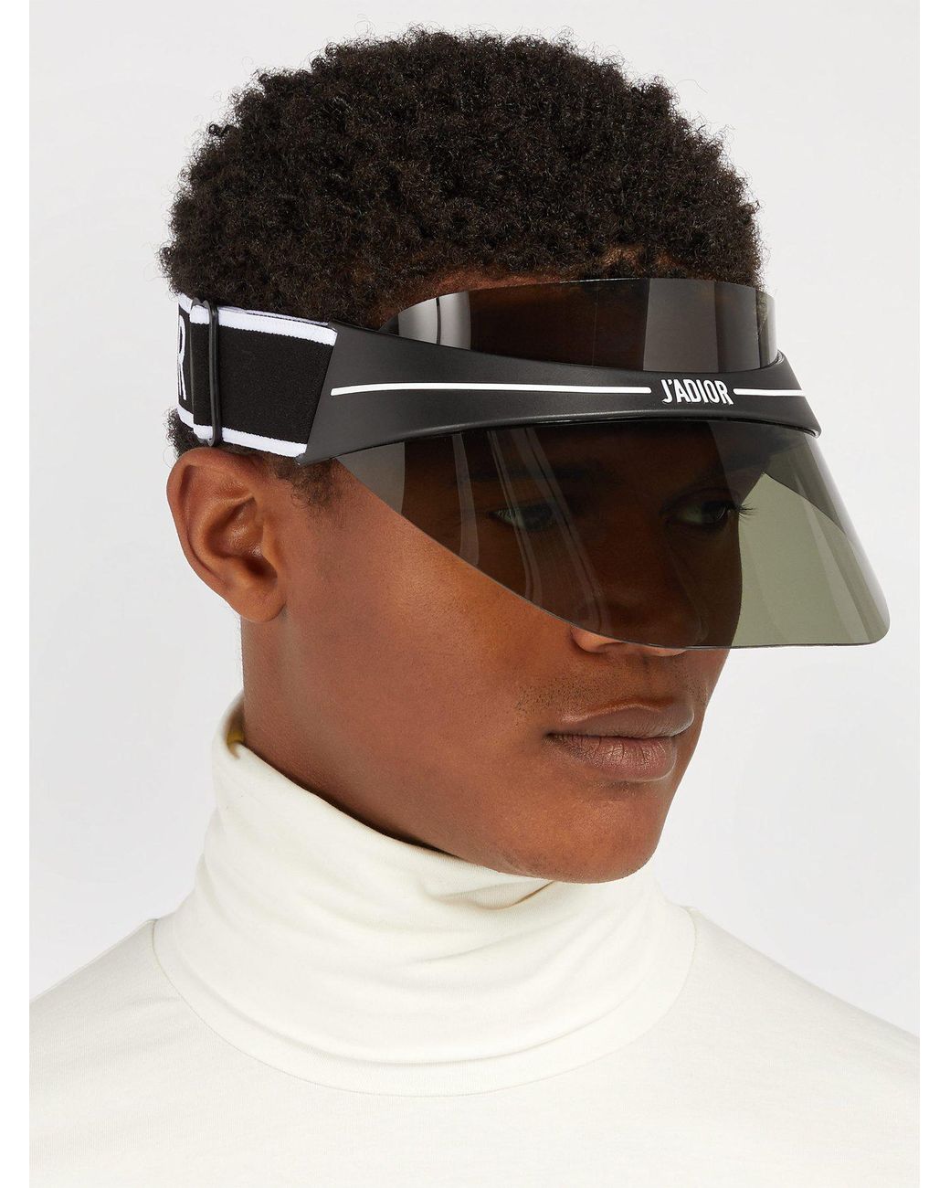 Dior Diorclub1 Tinted Visor in Black for Men | Lyst