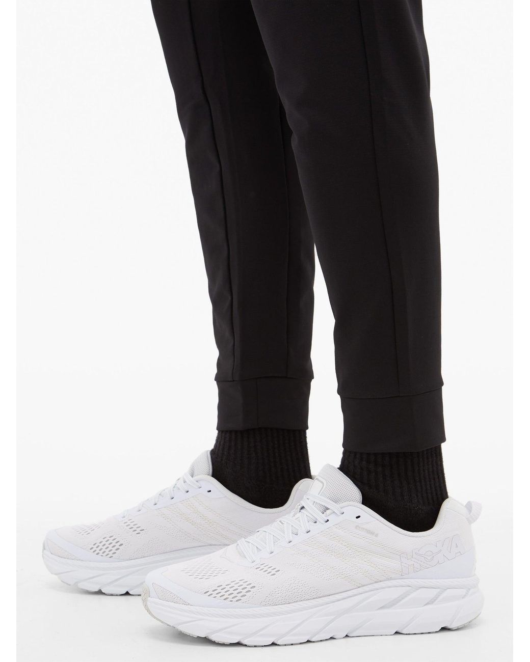 hoka one one clifton 6 white