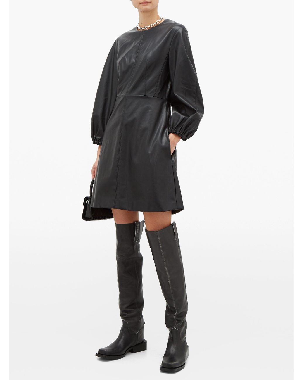 Ganni over hotsell the knee boots