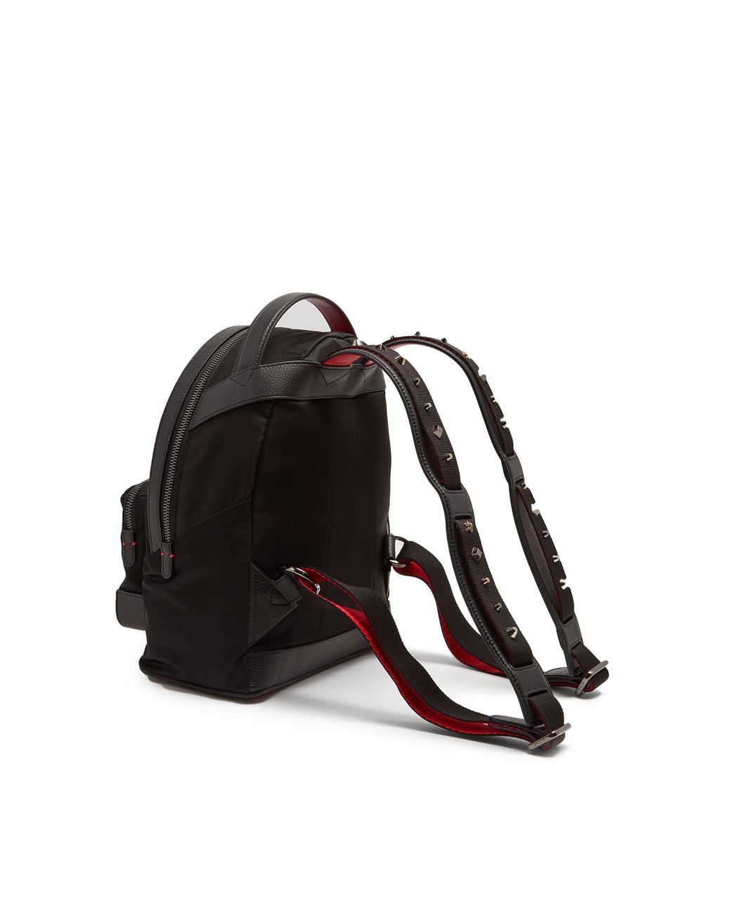 Christian Louboutin Backloubi Small Spike Embellished Backpack in Black |  Lyst UK