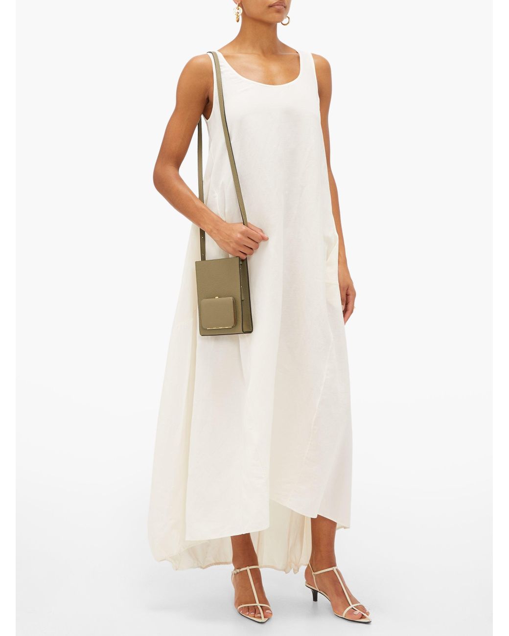 Lutz Morris Parker Grained leather Cross body Bag Lyst