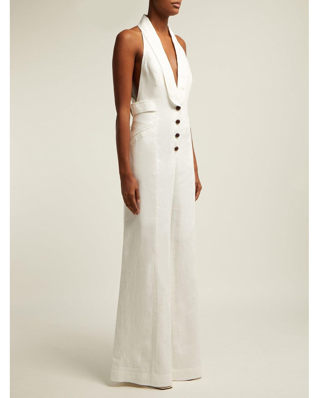 Zimmermann corsage hotsell tailored jumpsuit