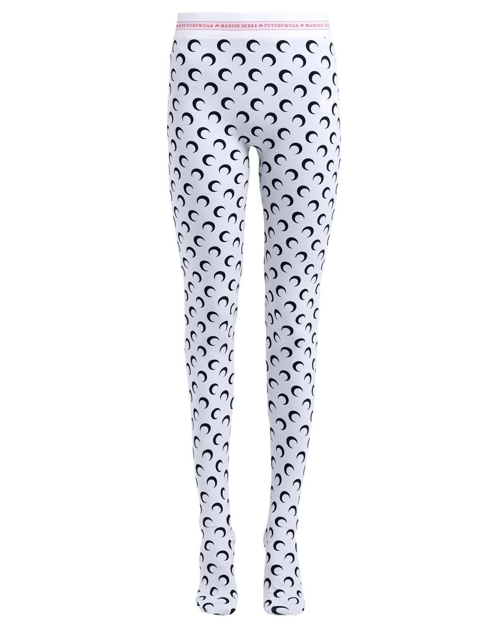 Marine Serre Crescent Moon print Leggings Lyst