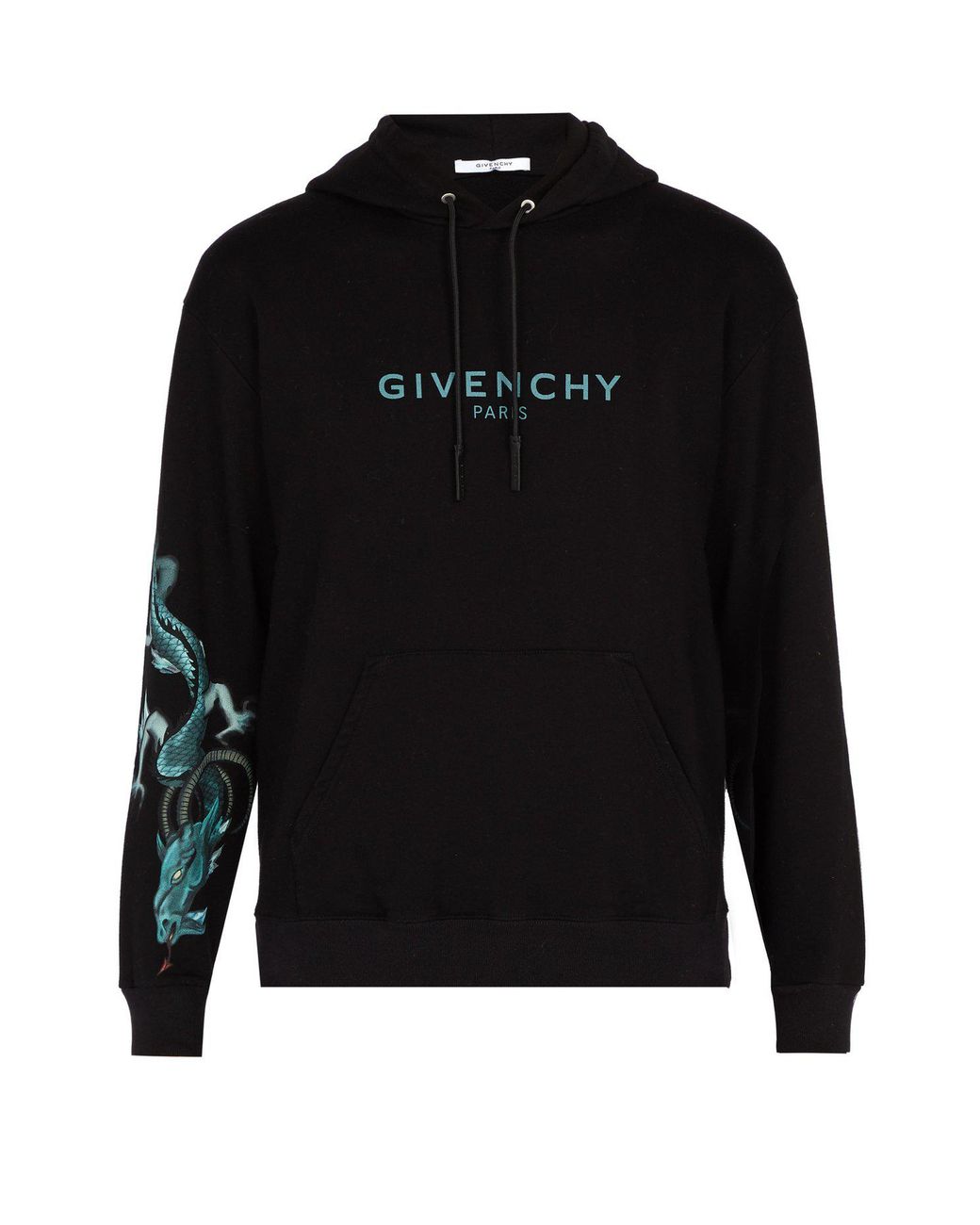 Sweat shirt capuche imprim logo et dragon Givenchy pour