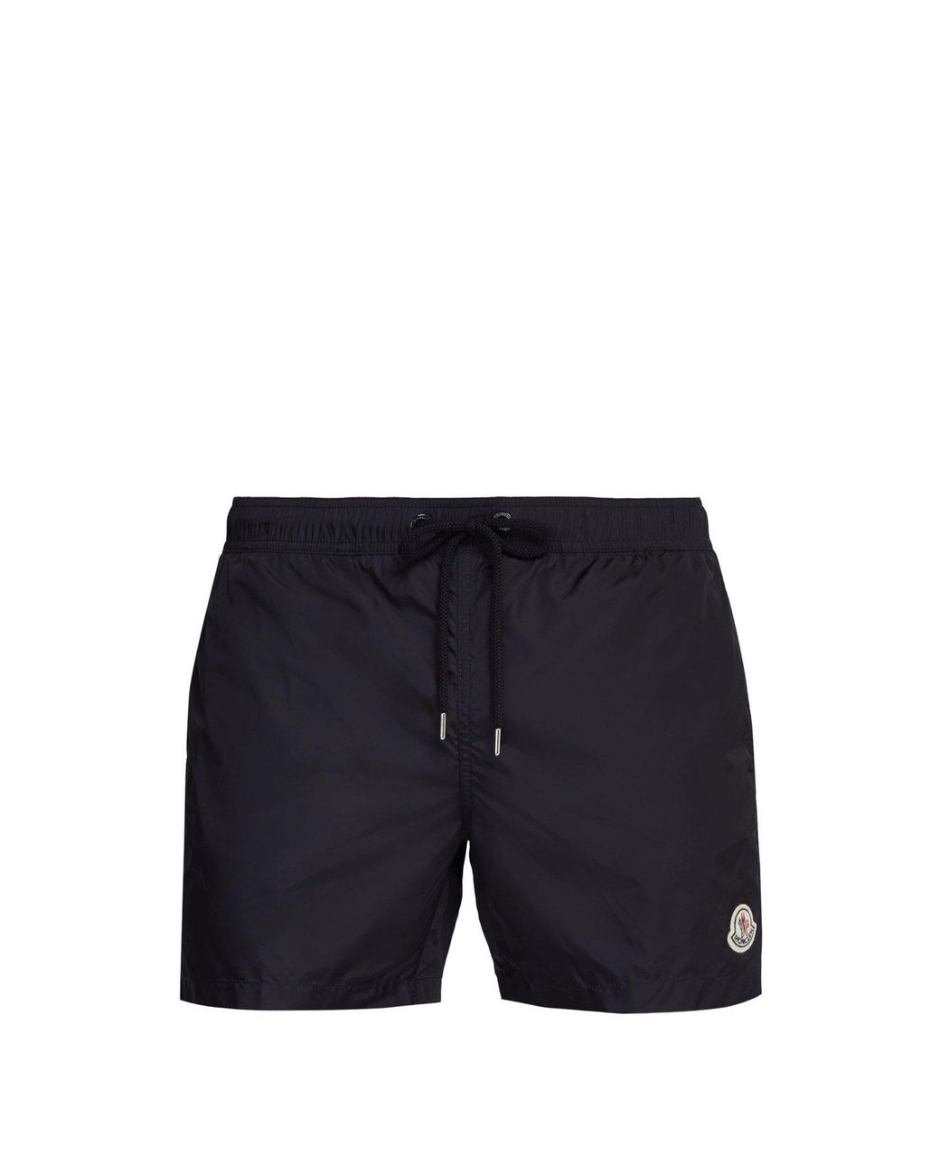 Moncler Logo-patch Swim Shorts in Navy (Blue) for Men | Lyst