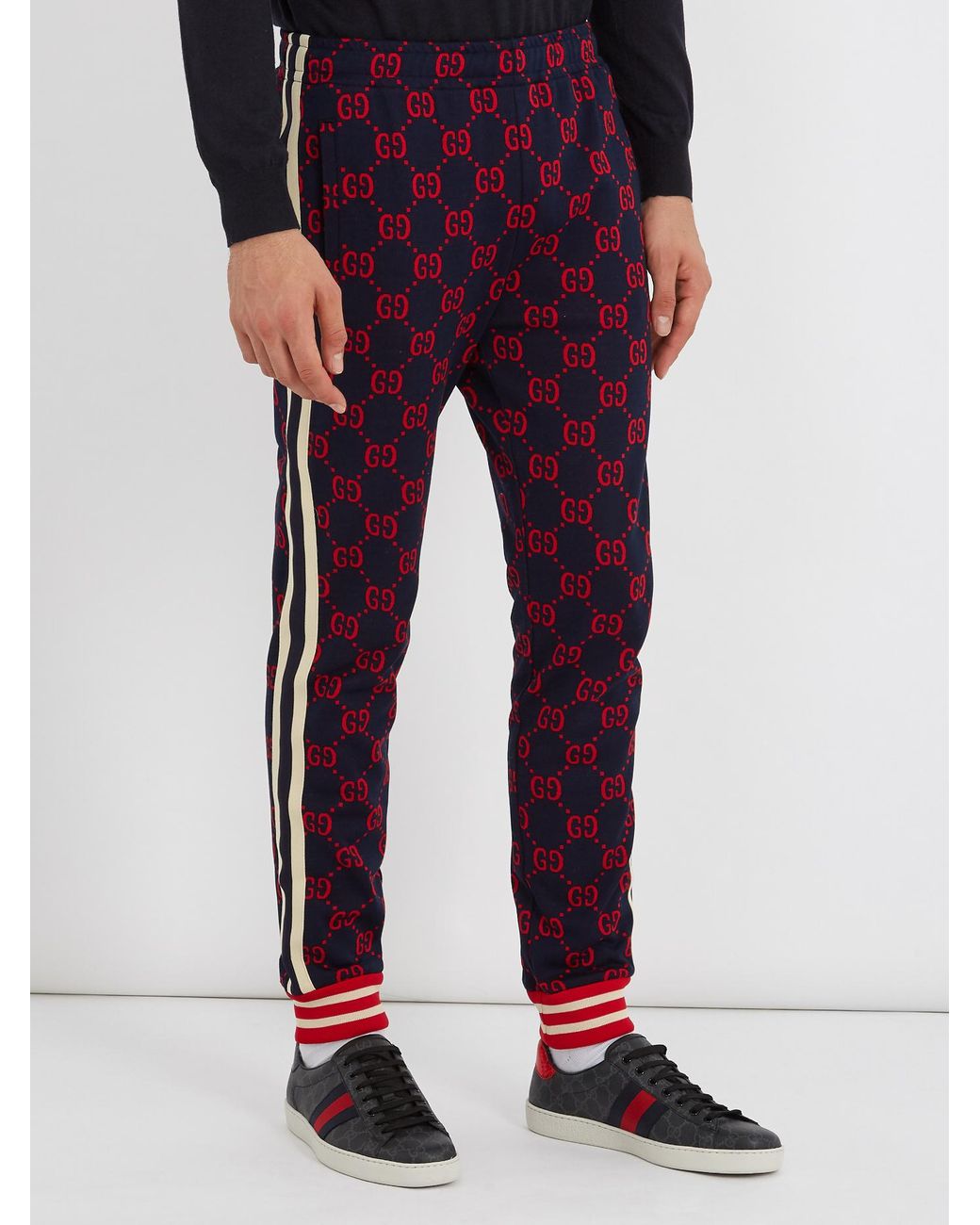 Gucci jacquard track pants new arrivals