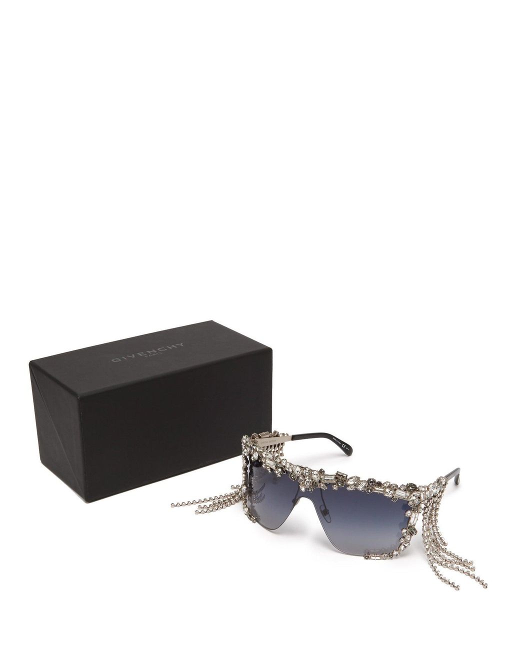 Givenchy Shower Swarovski Encrusted Sunglasses | Lyst