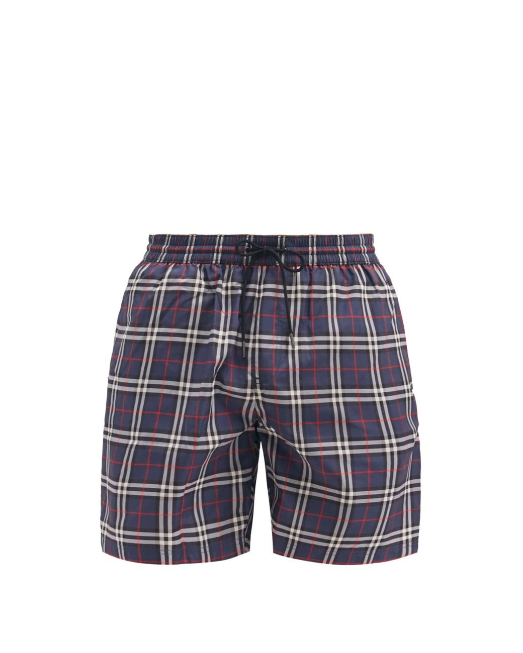 Burberry Guildes House-check Swim Shorts in Blue for Men - Lyst
