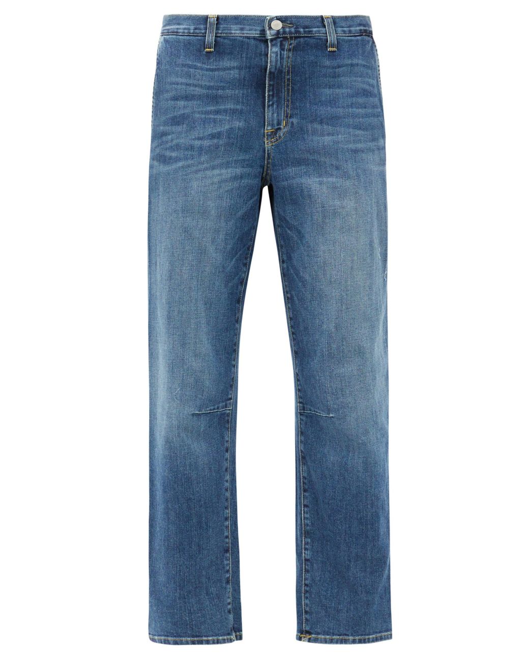 Nili Lotan Denim Carpenter Wide-leg Jeans in Denim (Blue) - Lyst
