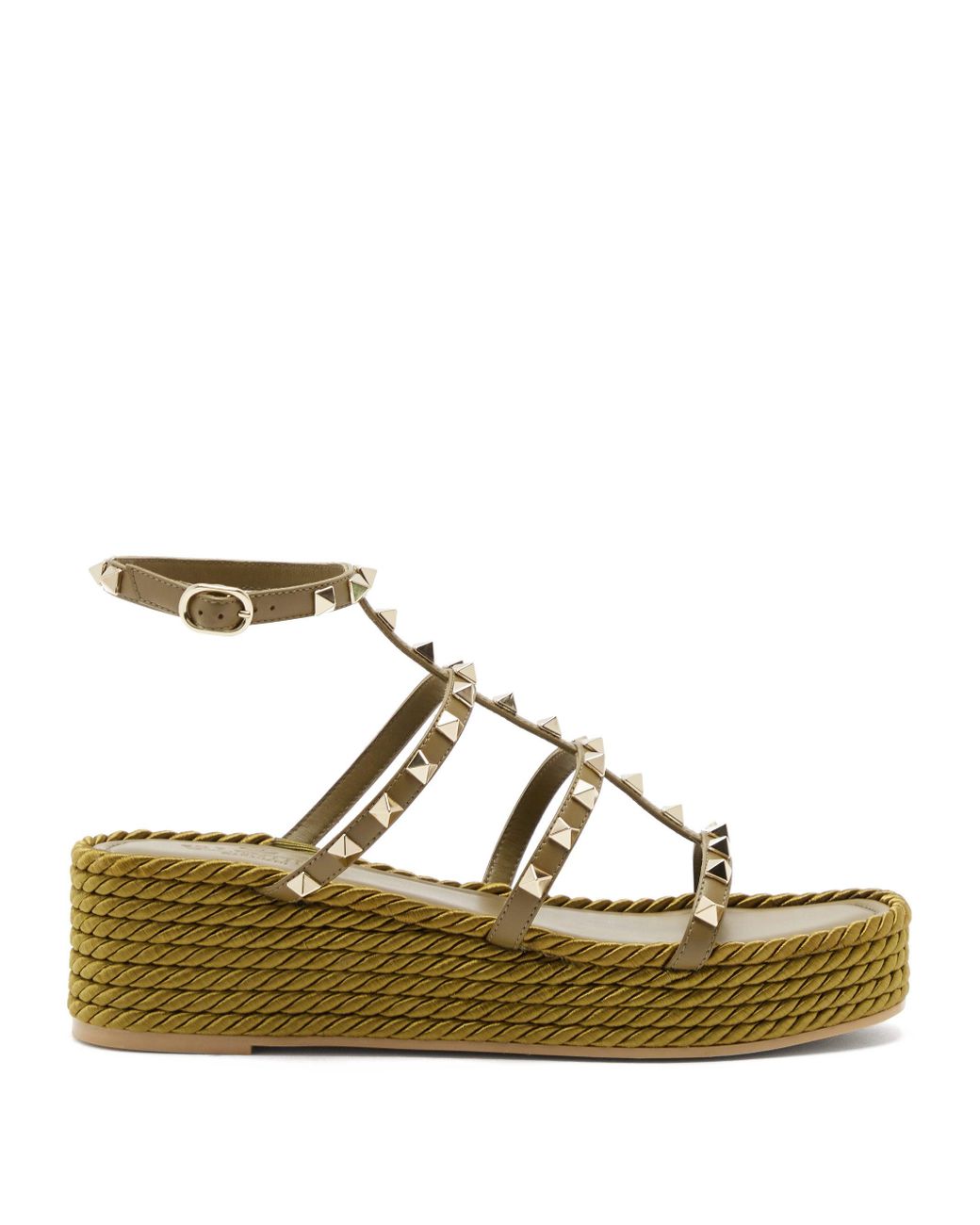 valentino garavani rockstud torchon sandals