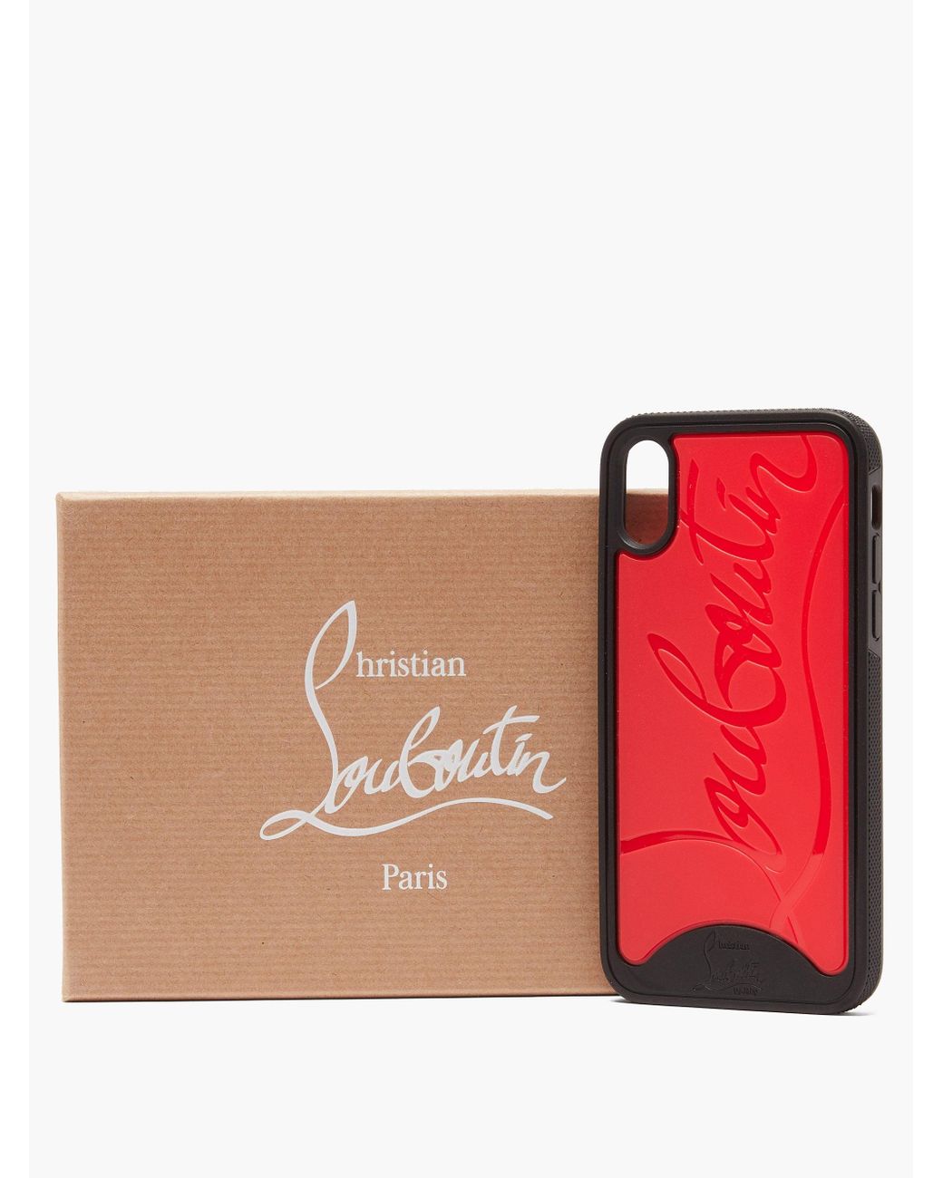 Coque en caoutchouc Loubiphone pour iPhone® X/Xs Christian Louboutin pour  homme en coloris Rouge | Lyst