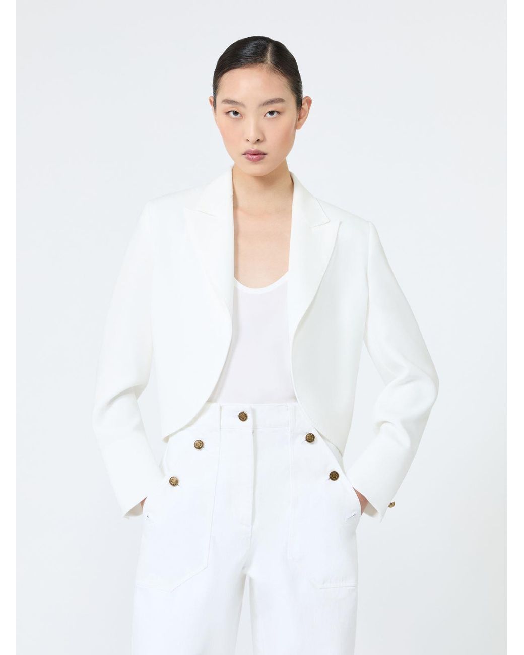 Giacca Corta di Max Mara in White