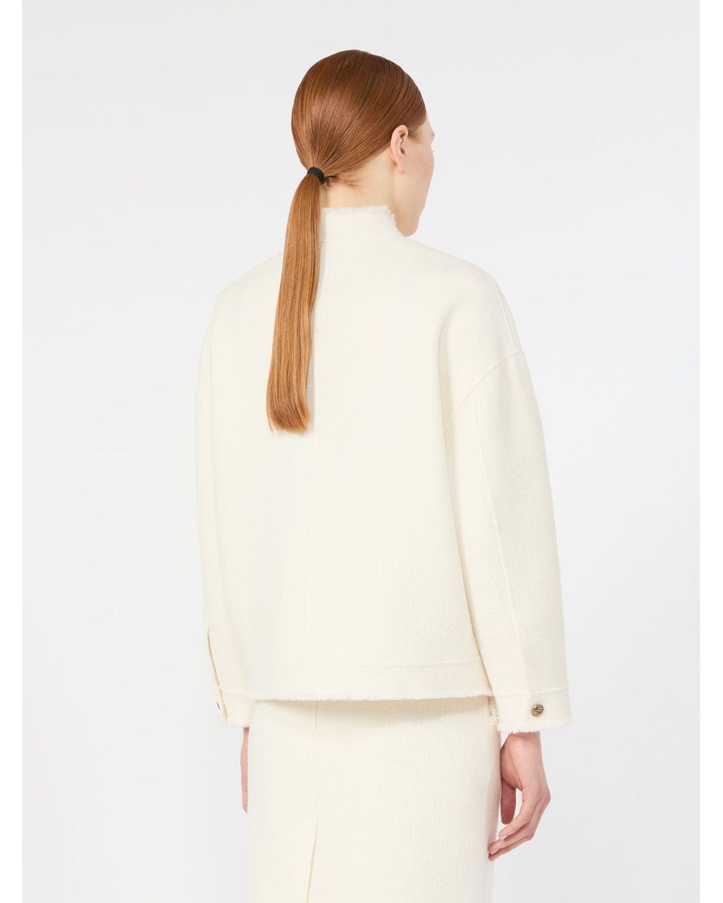 Giacca Bomber di Max Mara in Natural