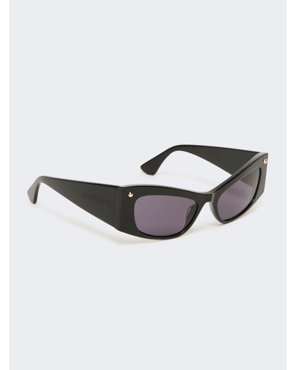 Max Mara Black Bold Tortoiseshell Acetate Glasses