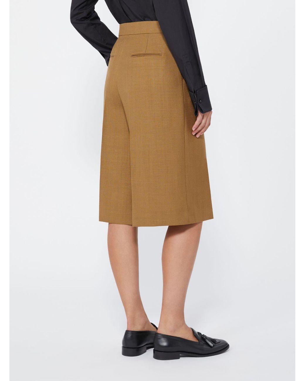 Bermuda di Max Mara in Natural