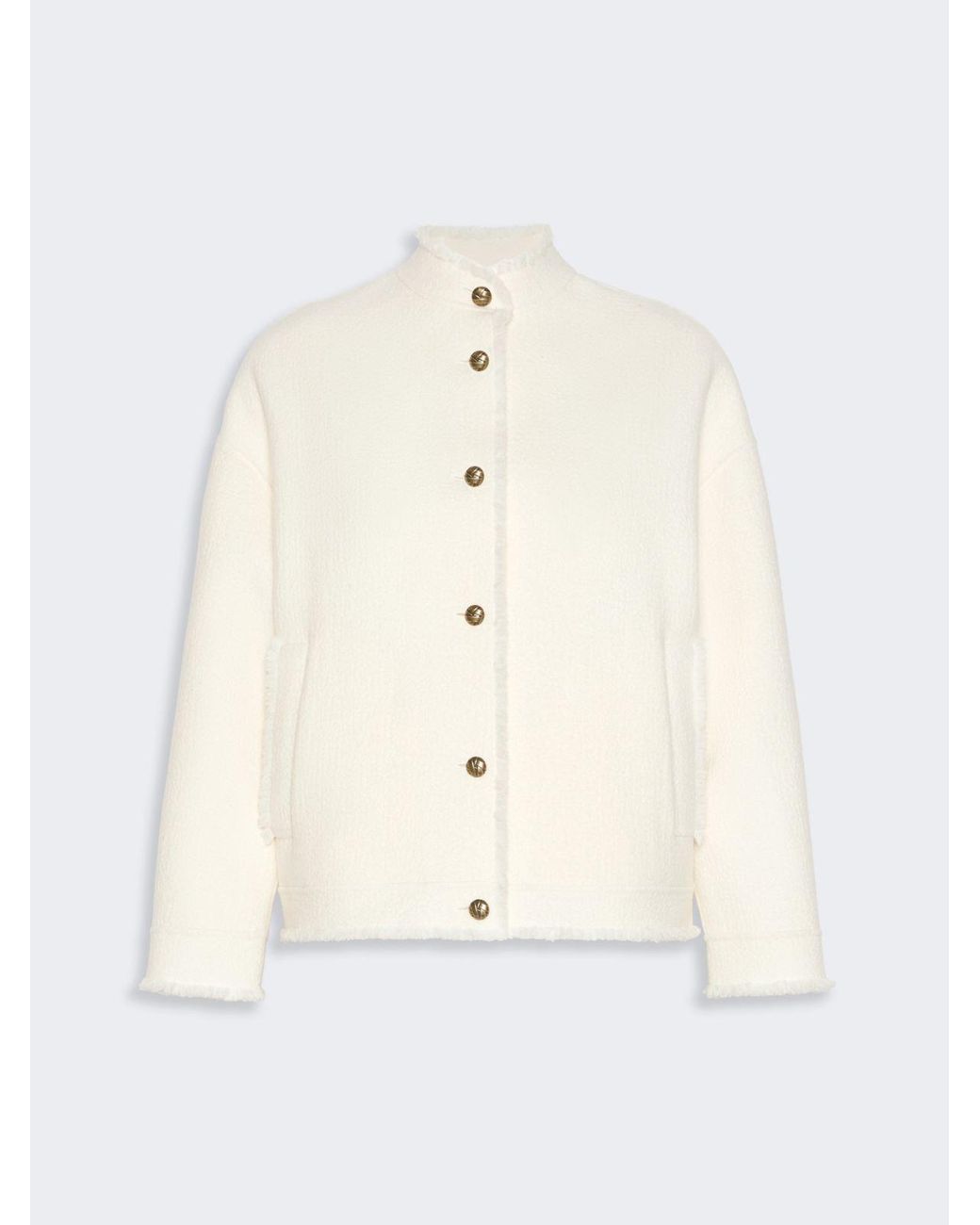Giacca Bomber di Max Mara in Natural