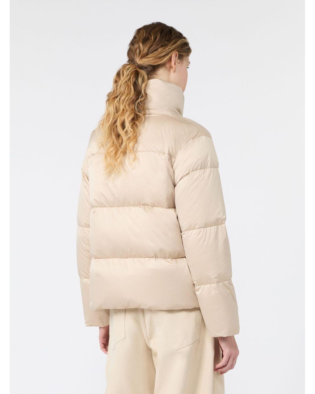 Max Mara Natural Short Down Jacket