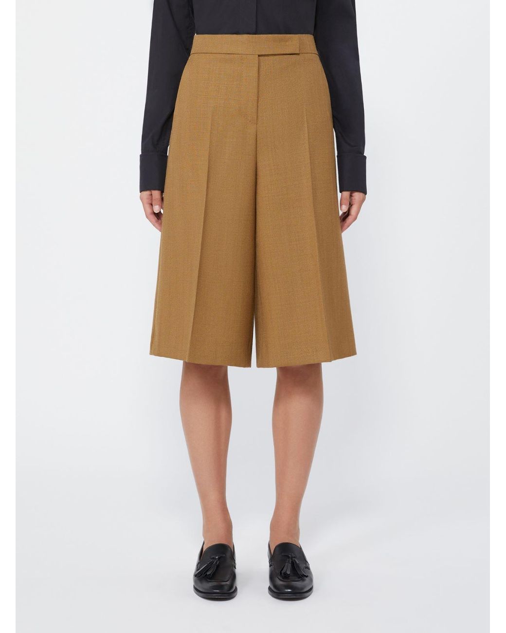 Bermuda di Max Mara in Natural