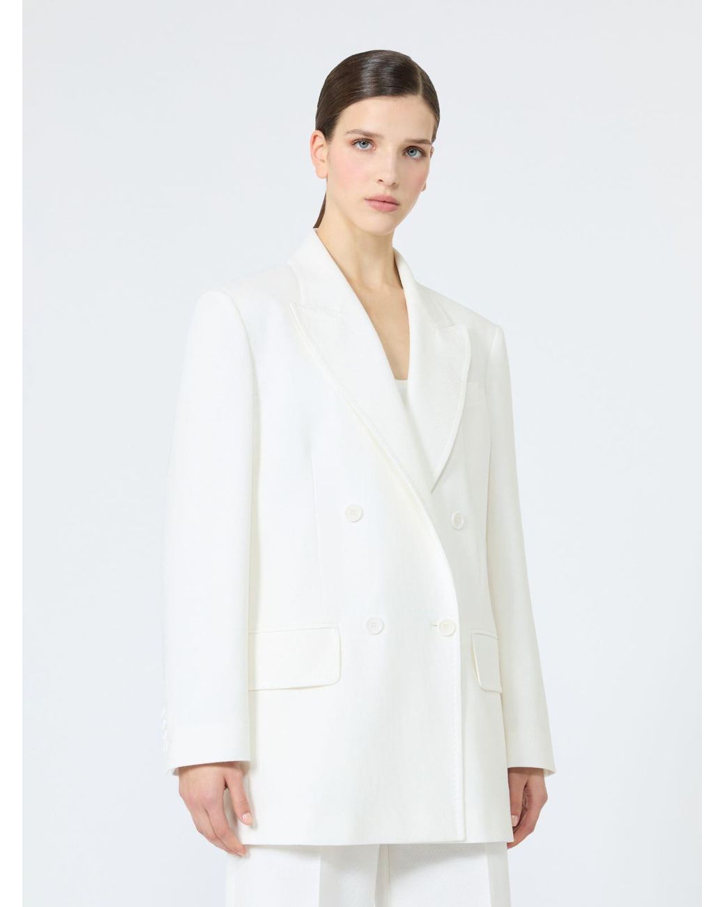 Olimpia Jacket di Max Mara in White