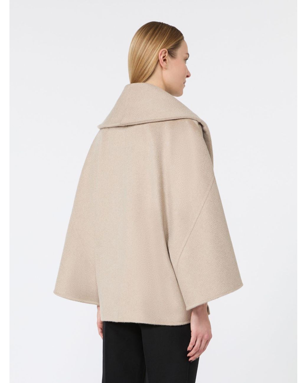 Cappa di Max Mara in Natural