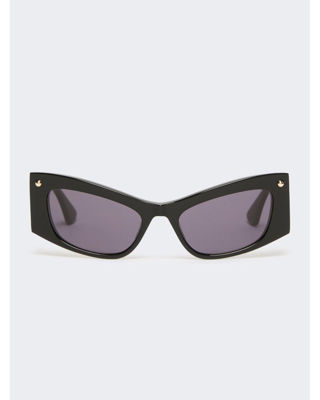 Max Mara Black Bold Tortoiseshell Acetate Glasses
