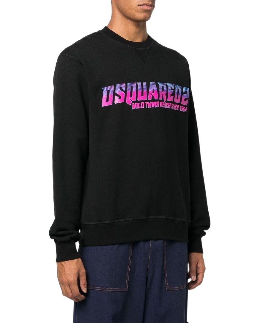 DSquared² Logo-print Sweatshirt in Gray for Men | Lyst