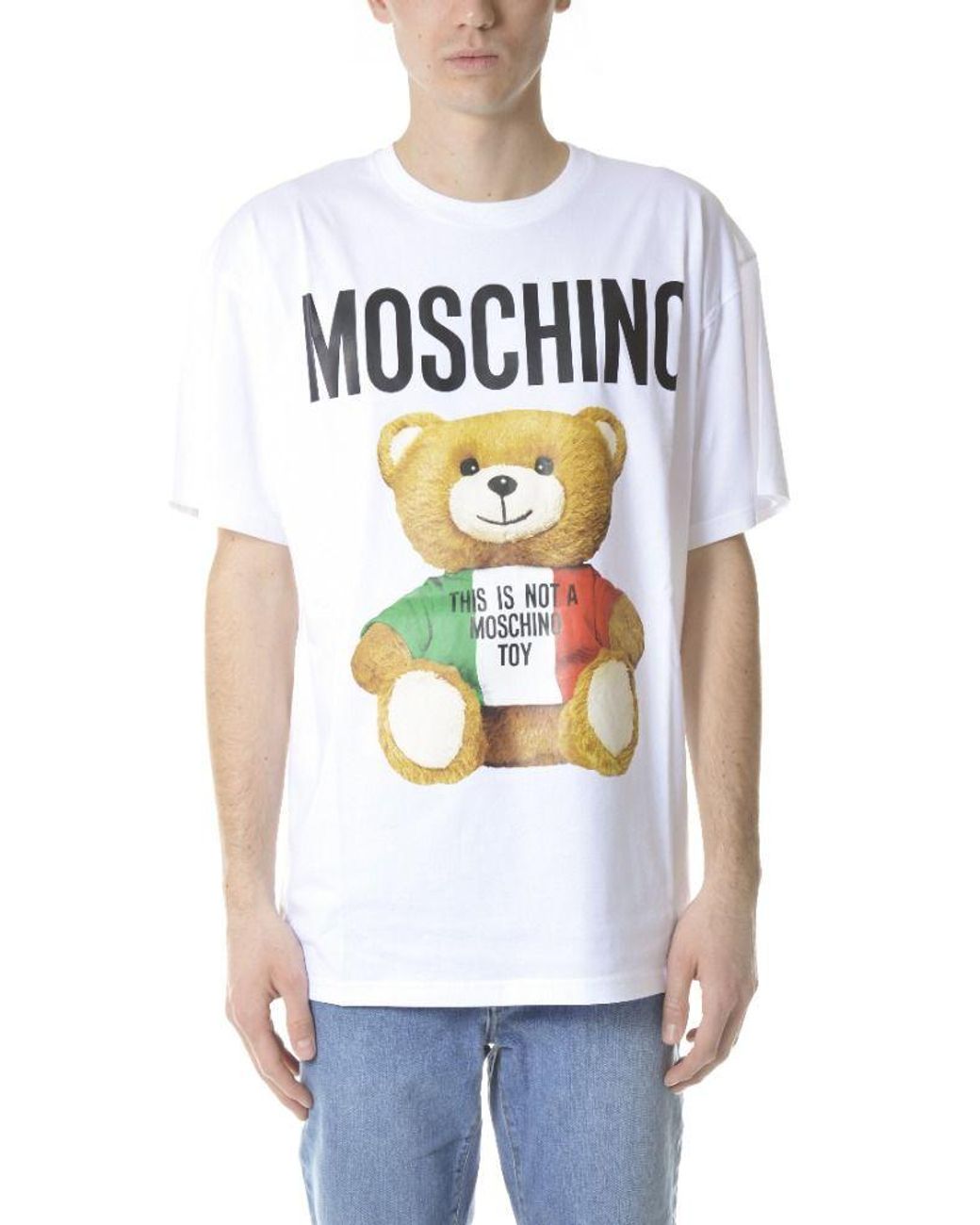 moschino teddy bear tshirt