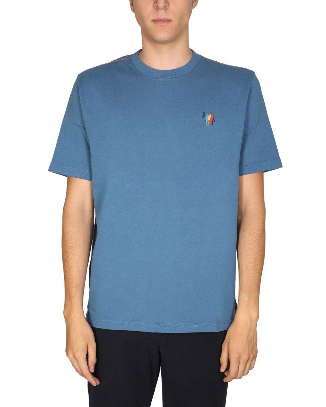 Paul Smith Baumwolle Andere materialien t-shirt in Blau für Herren Herren T-Shirts Paul Smith T-Shirts 